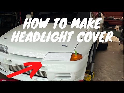 How to Make a Headlight Cover (any car!)