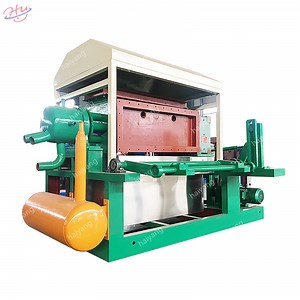 [Hot Item] Computer Control Panel with Drying Function Corrugated Paper Egg Tray Machine