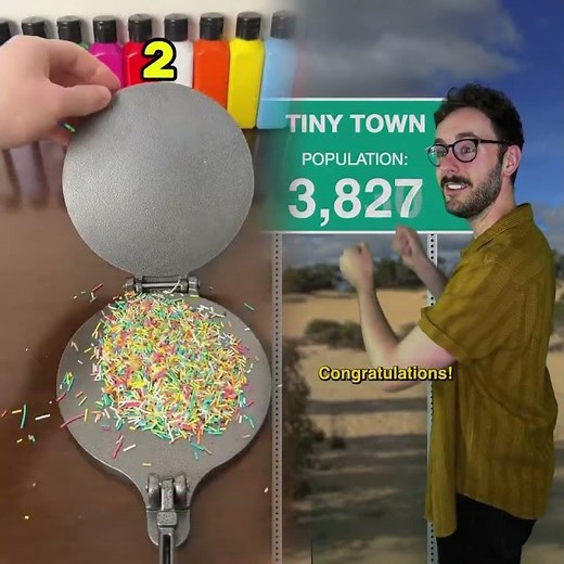 updating the population sign of a tiny town #loop