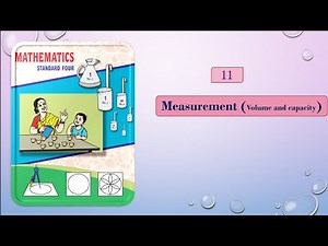 Measurement (Volume and Capacity) Std 4th Math's