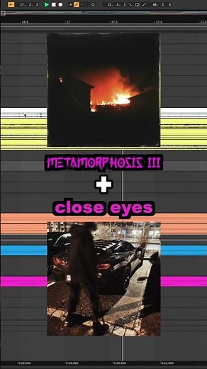 mashups: metamorphosis 3 x close eyes
