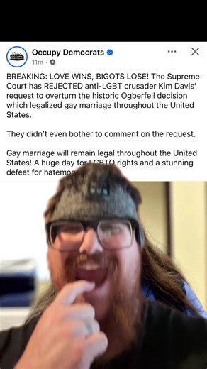 I hope every time she goes out in public She sees beautiful gay love! #lovewins