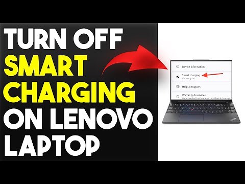 How To Turn Off Smart Charging On Lenovo Laptop (Disable Smart Charging On Lenovo Laptop)