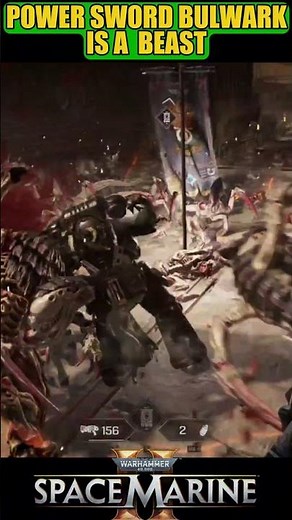Power Sword Bulwark Is a Beast - Warhammer 40k Space Marine 2