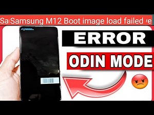 Samsung M12 odin mode boot load fail Flash Samsung M127G 2024