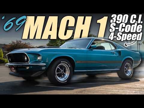 1969 Mustang Mach 1 S-Code 390 4-Speed! - For Sale at Fast Lane Classic Cars!