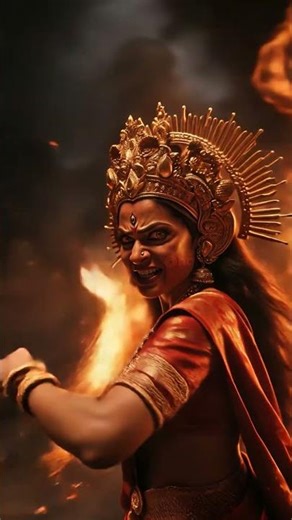 Durga Devi Transformation (AI Cinematic) | From Peace to Divine Fury | Shakti Awakens