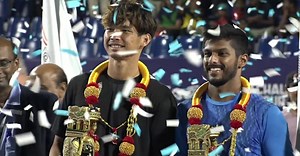 Watch | Anirudh Chandrasekar and Ray Ho win doubles title | Bengaluru Open 2025 tennis highlights