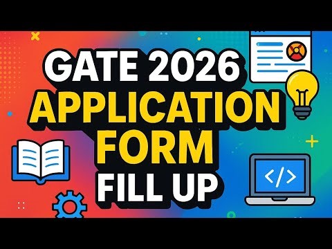 gate form fill up 2026 step by step | Part-1 GATE 2026 Online Form Kaise Bhare ✅
