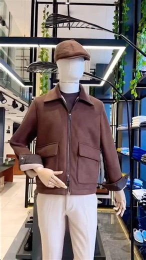 🧥 Don’t Forget This Casual Jacket Look! #CasualJacket #JacketStyle #MensFashion #StreetStyle #OOTD