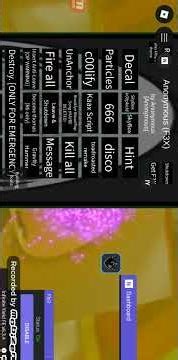 hacking the game with Anonymous F3X