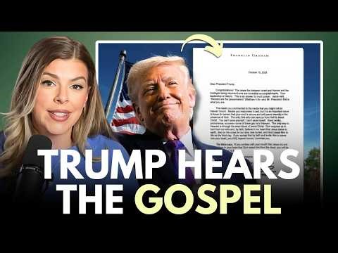 Trump shares INCREDIBLE Letter about Faith and Going to Heaven!