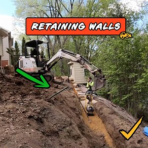 70K views · 302 reactions | The Right Way To Build A Retaining Wall | Stanley "Dirt Monkey" Genadek | Facebook