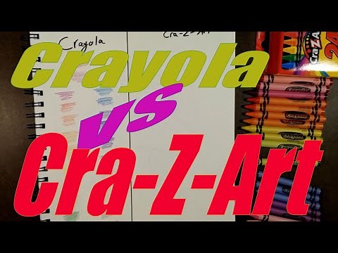 Crayola VS Cra Z Art Crayons Review