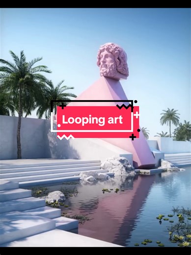 This artist creates looping animations that never really end. Smooth motion. Gentle rhythm. A flow that pulls you in and keeps you there. Do you feel relaxed yet? 🔁✨ #loopanimation #digitalart #calmingart #visualtherapy #artreel