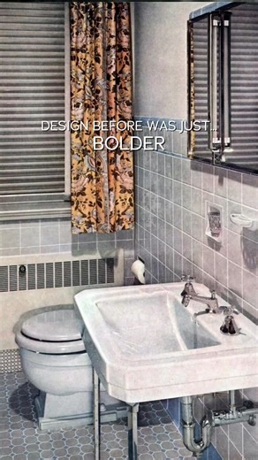 Were bold ’50s designs more exciting than today’s minimalist spaces? Or is less really more now? 🤔 | Home Designing