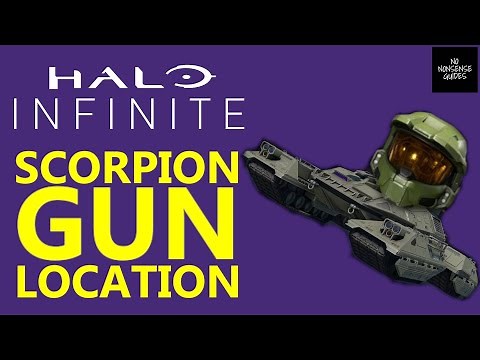 Halo Infinite Scorpion Gun Location - How To Get Easter Egg Weapon