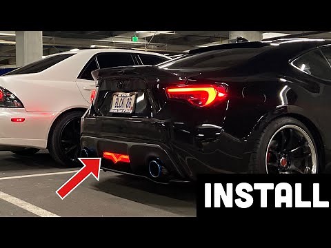 FRS/BRZ/86 Fourth Brake Light Install