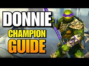 Donatello Guide: Best Build, Gear & Masteries for a TURTLE POWER SUPPORT! | RAID: Shadow Legends
