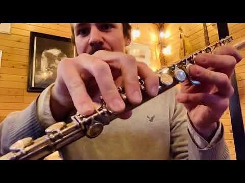 Simple C major scale on Flute
