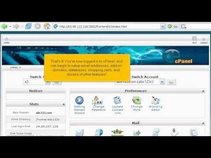 How To Login To cPanel | Website Hosting Tutorial