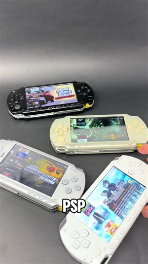 Much better than the original! Get an IPS upgraded PSP 1000 or 3000 (yes, we have those too) from link in bio! - #psp #psp1000 #psp3000 #pspgames #pspmods