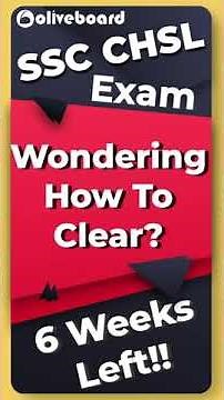 SSC CHSL | Crash Course for SSC CHSL | SSC CHSL Preparation