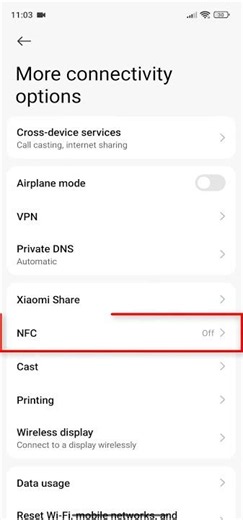 How to enable NFC on android Redmi #shorts #viral #nfc