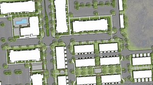 Plan to build hundreds of apartments, townhomes on parking lot near cinema advancing