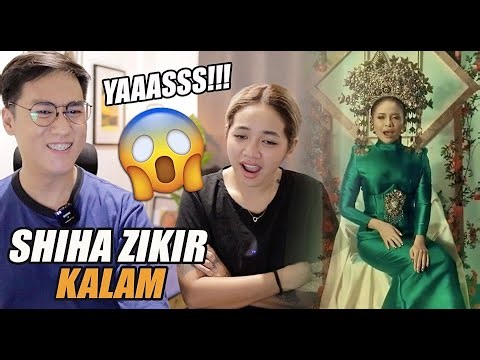 SHIHA ZIKIR "KALAM" OFFICIAL MUSIC VIDEO | SINGERS REACTION