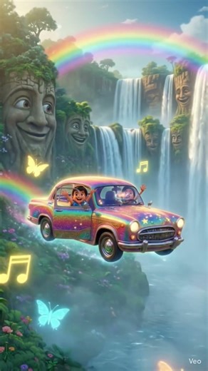 Jaadui Car 🚗✨ | Magic Car Adventure for Kids #cartoons #trending #shorts
