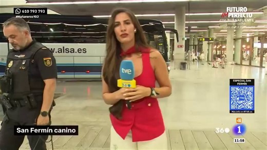 En Espagne, lors d’une démonstration télévisée, un chien antidrogue a repéré en moins de cinq secondes une femme qui transportait réellement de la drogue 🐕‍🦺🚨Un timing catastrophique 😭