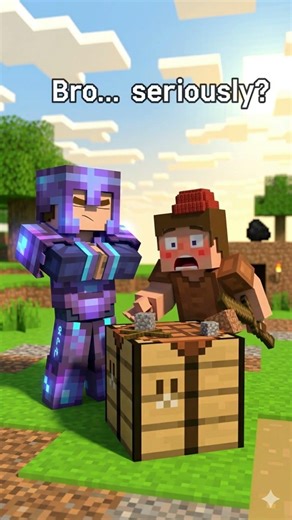 “Noob Tries Crafting… And Chaos Happens! 😂💥” #minecraft #shorts #minecraftfun #comedy #noobfail