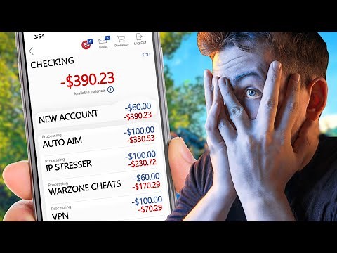 CHEATING Call of Duty BETA TESTER spends $300 a month on HACKS!!
