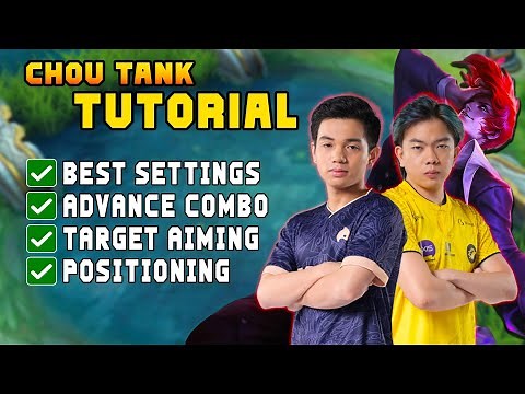 Learn How to CHOU TANK Like a PRO | Chou Tutorial | MLBB