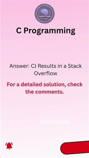C Programming MCQ 🔥| Can main() Call Itself? 😱 | Recursive main() in C Explained