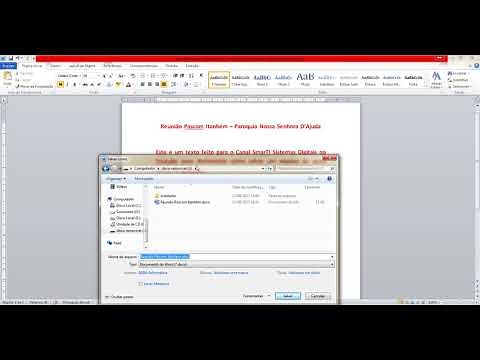 Como salvar um arquivo do Microsoft Word direto no pendrive SmarTI Dicas