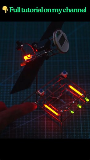 DIY Mini Satellite Clock – full video available! #shortvideo #diy #diybuild