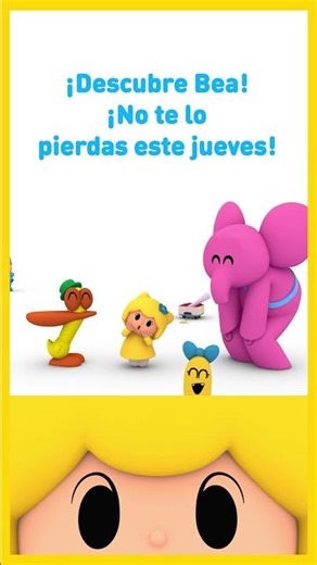 ⏰ ¡Es hora de conocer a Bea! ¡No te pierdas el NUEVO EPISODIO este jueves! #pocoyo #bea