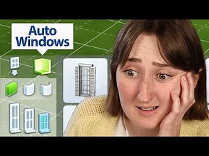 i tried building a sims house using AUTO WINDOWS