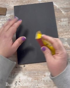 DIY Spindle Cross | Burlap Kitchen