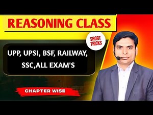 Live Reasoning Class | Indian Coaching Academy | UPP, UPSI, BSF, SSC, RAILWAY | Crack Any Exam