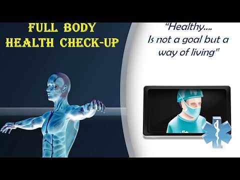 Full body Master Health Check-up - A must do act for everyone. Get an overview.
