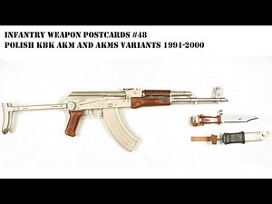 Polish kbk AKM and AKMS rifles, 1991-2000. End of an era for the FB Radom AK Kalashnikov