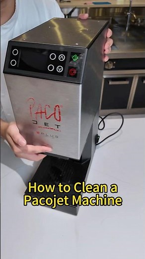 How to Clean a Pacoject Like a Pro (Chef Tips)🧼