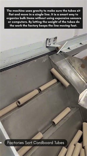 Factories Sort Cardboard Tubes
