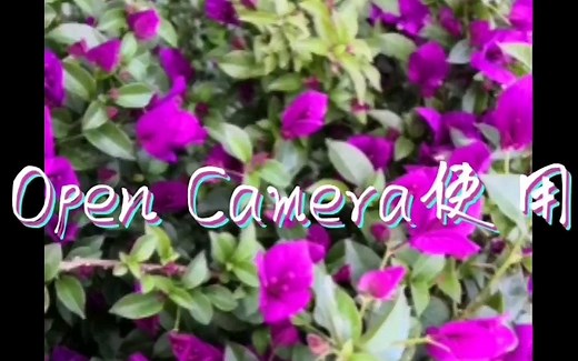 Open Camera使用