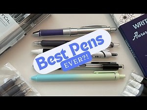 Reviewing the BEST RATED Pens [WATCH BEFORE YOU BUY] | Pilot, Uniball, TUL, Writech