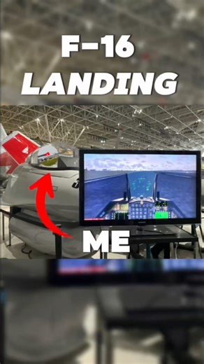 [Prepar3D] F-16 landing