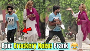 11M views · 327K reactions | Epic Crockery Noise Prank (Part-2) - LahoriFied | LahoriFied Entertainment | Facebook